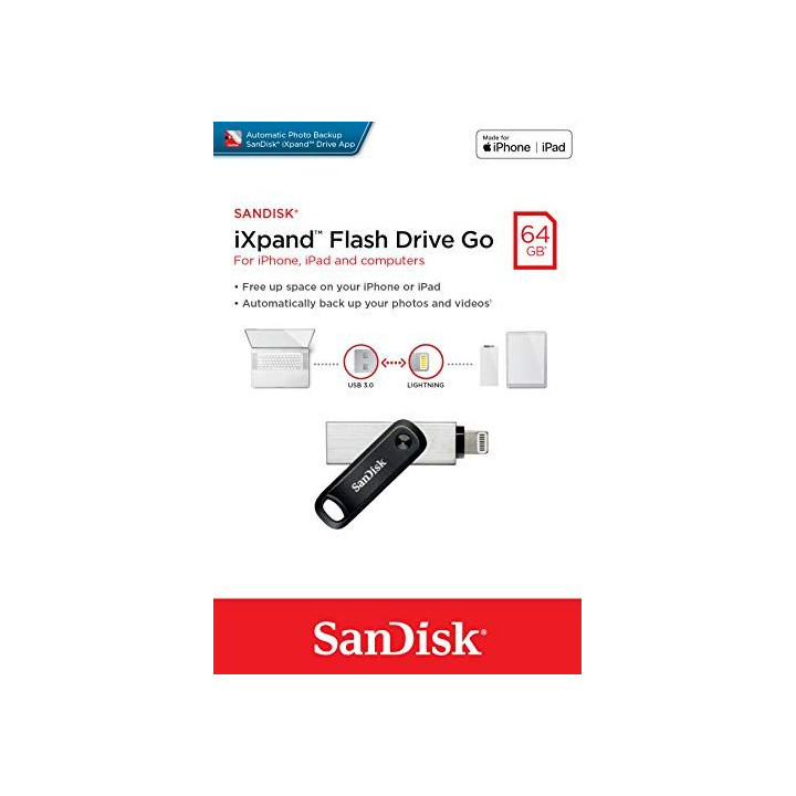 SANDISK iXpand FLASH DRIVE GO 64GB