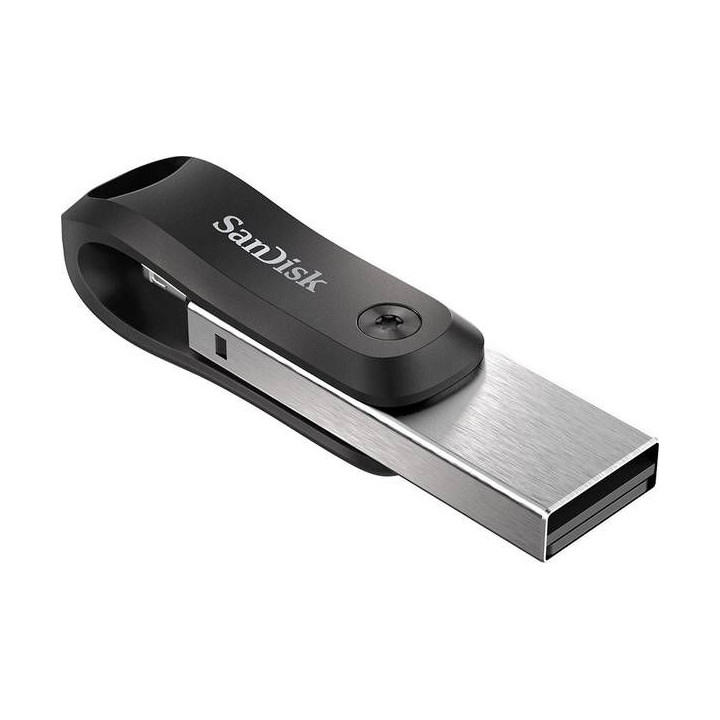 Pendrive SanDisk iXpand GO SDIX60N-128G-GN6NE (128GB; Lightning USB 3.0; kolor srebrny)