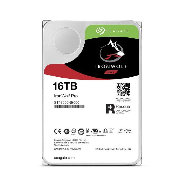 Seagate IronWolf Pro ST16000NT001 16TB SATA