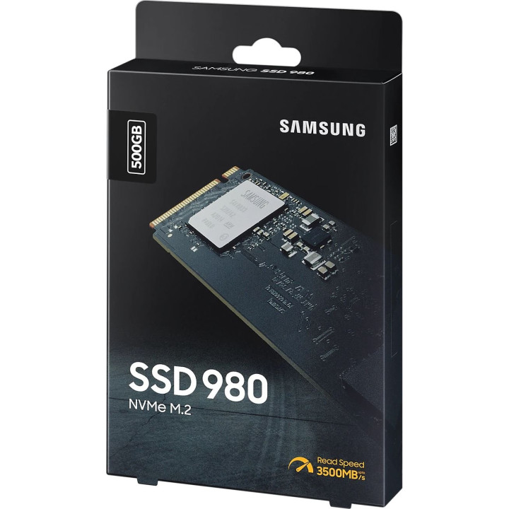 Dysk SSD Samsung 980 500 GB M.2 2280 PCI-E x4 Gen3 NVMe (MZ-V8V500BW)