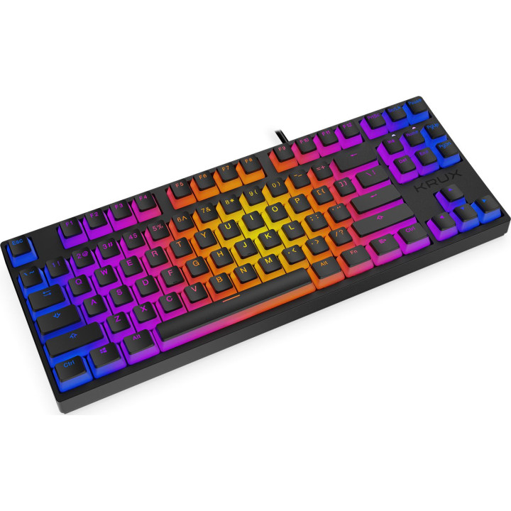 Krux Atax PRO RGB Pudding Outemu Black