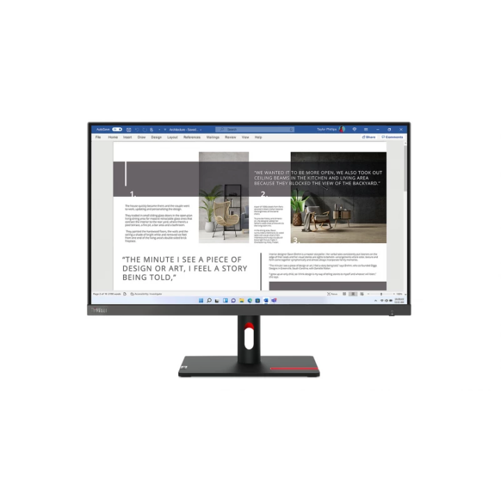 Monitor Lenovo ThinkVision S27i-30 27 cali 63DFKAT4EU