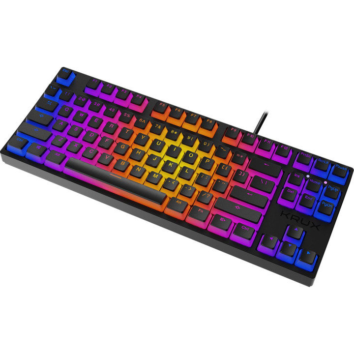 Krux Atax PRO RGB Pudding Outemu Black