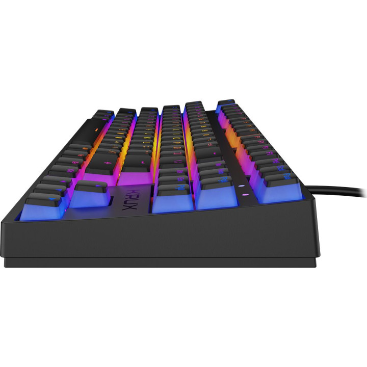 Krux Atax PRO RGB Pudding Outemu Black