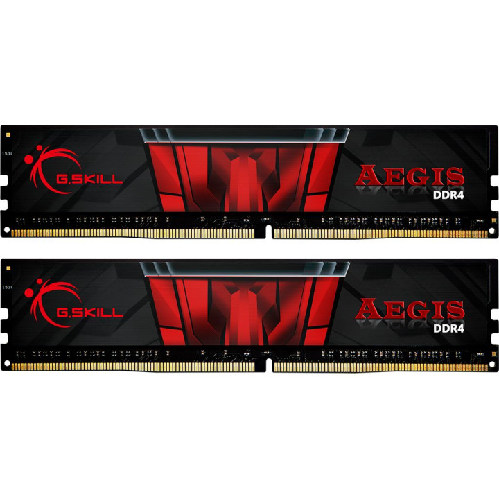 Zestaw pamięci G.SKILL Aegis F4-2666C19D-16GIS (DDR4 DIMM; 2 x 8 GB; 2666 MHz; CL19)