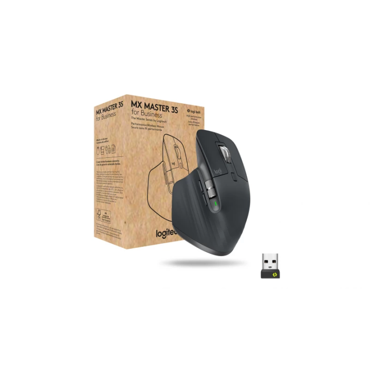 Mysz bezprzewodowa Logitech MX Master 3S for Business grafitowa 910-006582
