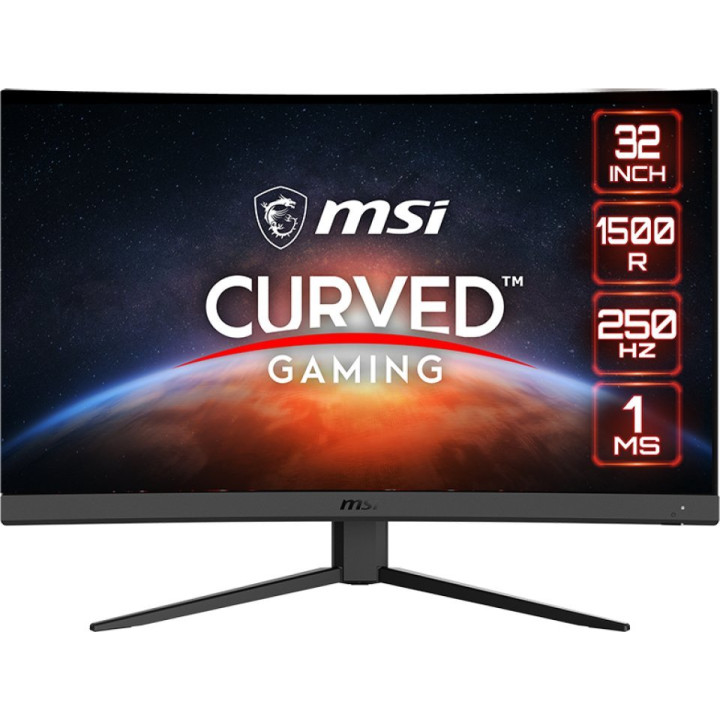 Monitor MSI G32C4X - 31.5'' | VA | Curve 1500R | Full HD | 1ms(MPRT) | 250Hz | HDR Ready | FreeSync Premium