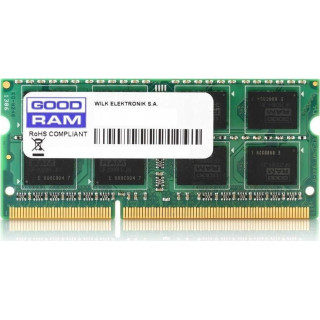 Pamięć GoodRam GR1333S364L9/8G (DDR3 SO-DIMM; 1 x 8 GB; 1333 MHz; CL9)