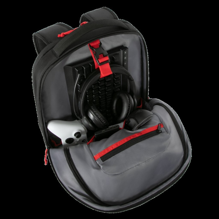 Targus Plecak TBB639GL na Notebooka Gamingowy Strike II 16'' - 17,3" czarny