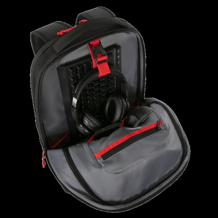 Targus Plecak TBB639GL na Notebooka Gamingowy Strike II 16'' - 17,3" czarny