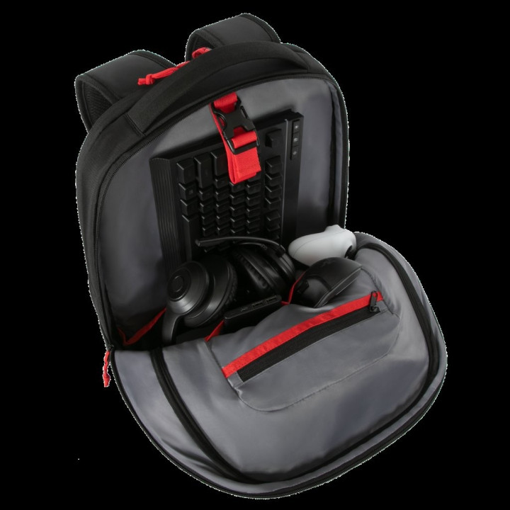 Targus Plecak TBB639GL na Notebooka Gamingowy Strike II 16'' - 17,3" czarny