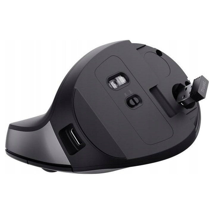 Mysz TRUST BAYO II ERGONOMIC WIRELESS MOUSE BLK (25145)