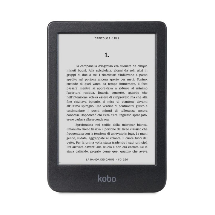 Ebook Kobo Clara BW 6 E-Ink Carta 1300 HD 16GB WI-FI Black