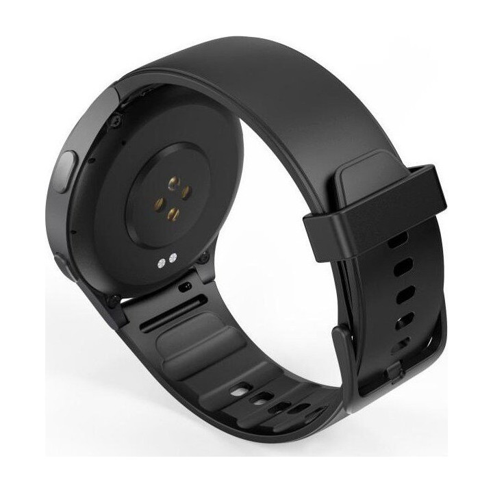 Hama Smartwatch 8900, GPS, AMOLED 1.43, czarna koperta, czarny pasek silikonowy
