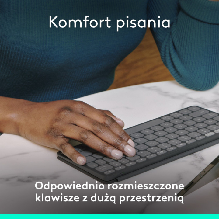 Logitech Keys To Go 2 Grafitowy