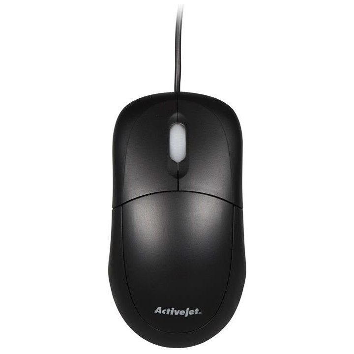 Mysz Activejet AMY-146 (optyczna; 1000 DPI; kolor czarny)
