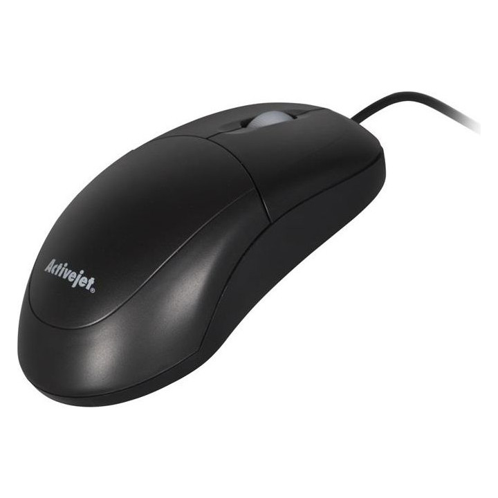 Mysz Activejet AMY-146 (optyczna; 1000 DPI; kolor czarny)