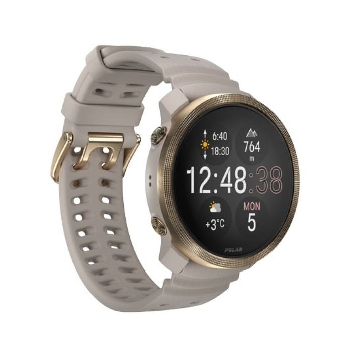 Polar Vantage M3 szaro-złoty S-L