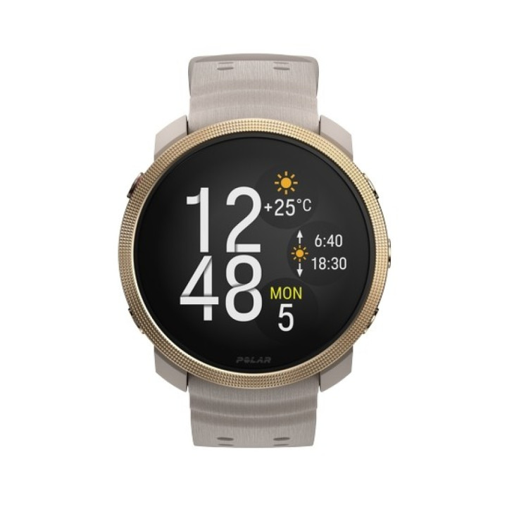 Polar Vantage M3 szaro-złoty S-L