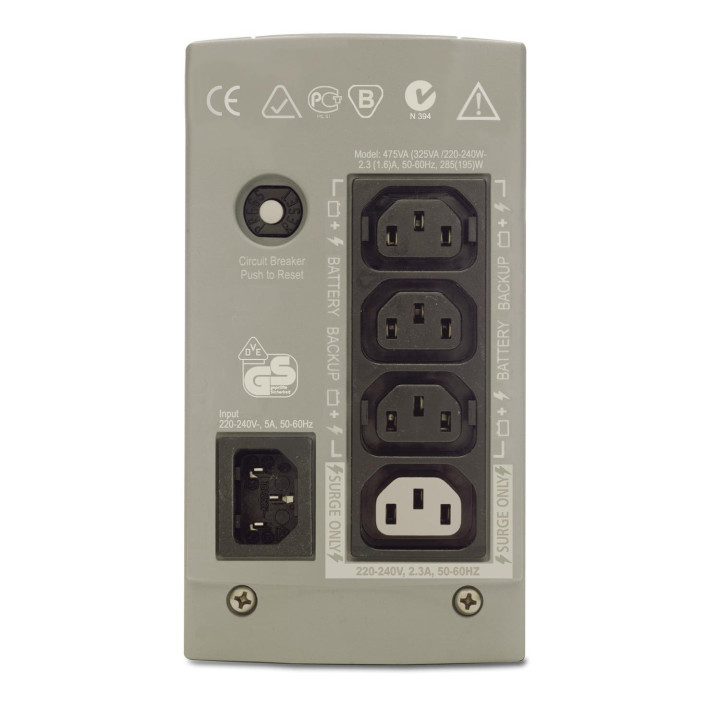 Zasilacz UPS APC Back-UPS BK325I (325VA)