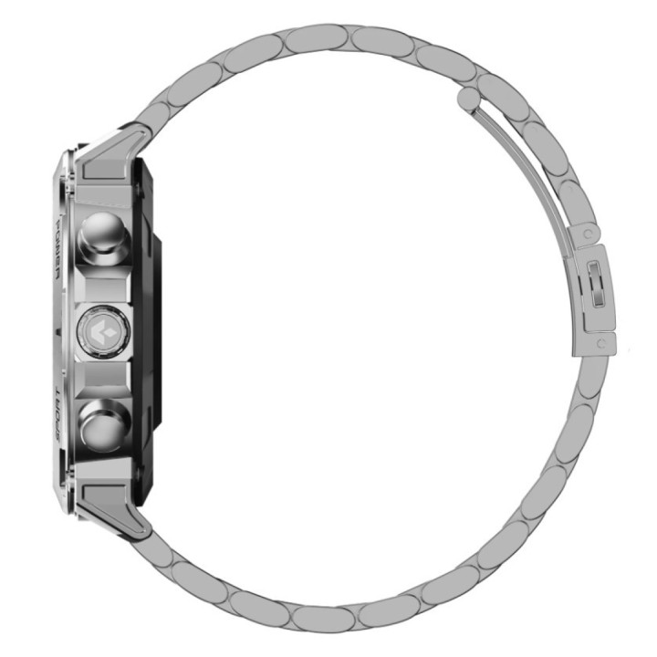 Garett Atom Srebrny stalowy