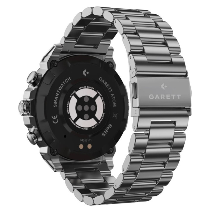 Garett Atom Srebrny stalowy