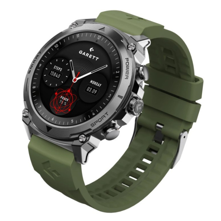 Garett Atom Srebrny stalowy