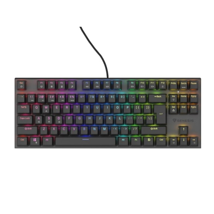 Genesis Thor 303 TKL RGB czarna Outemu Brown