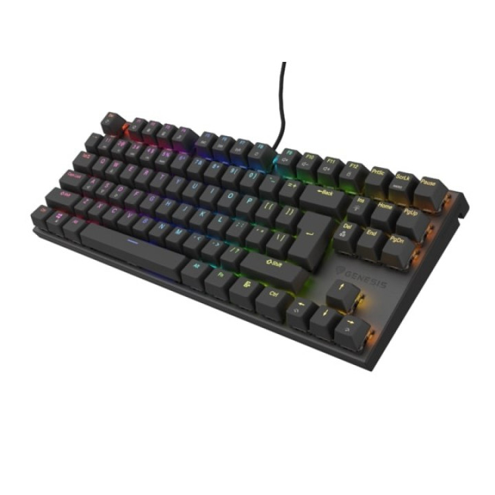 Genesis Thor 303 TKL RGB czarna Outemu Brown