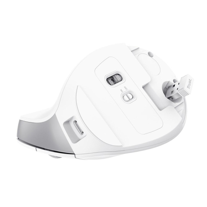 Mysz Trust BAYO II ERGONOMIC WIRELESS White
