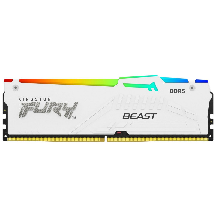 Pamięć - Kingston Fury Beast White RGB EXPO 64GB [2x32GB 6000MHz DDR5 CL30 DIMM]