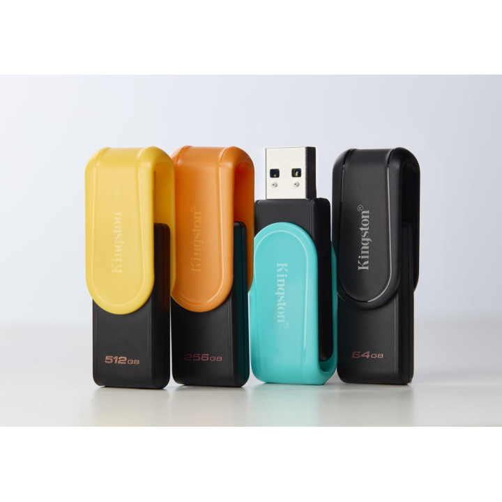 Kingston 256GB USB 3.2 Gen 1 DataTraveler Exodia S (Czarny + Pomarańczowy)