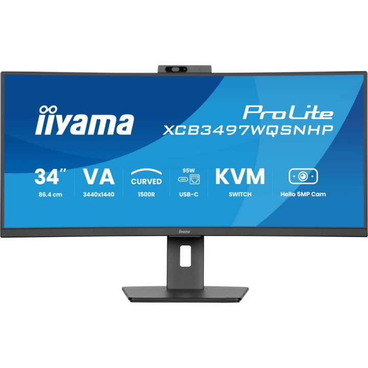 iiyama ProLite XCB3497WQSNPH-B1 - 120Hz | UWQHD | 34'' | VA | 0,4ms