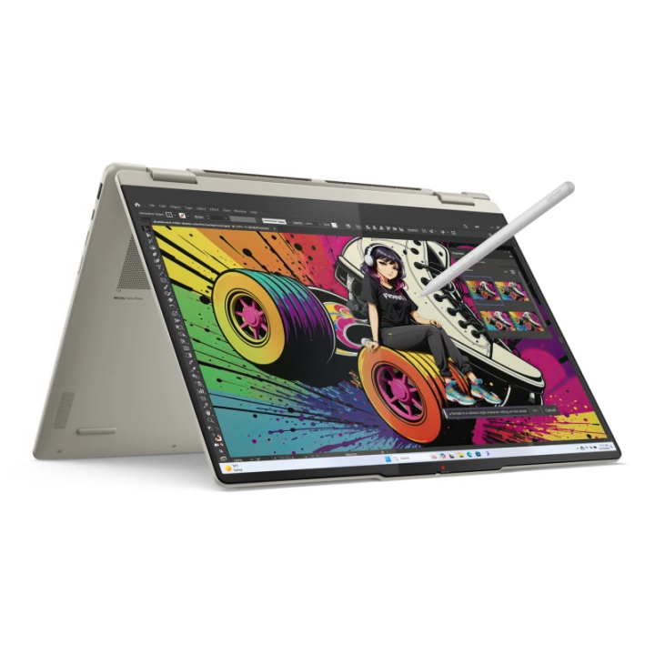 Laptop 2w1 Lenovo Yoga 7 16AKP10 83JU000SPB Ryzen AI 7 350 16" 2,8K OLED 120Hz 16GB 512SSD W11