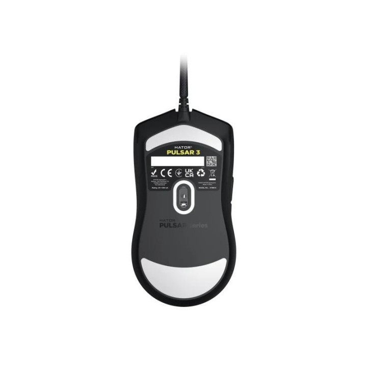 Mysz dla graczy Hator Pulsar 3 czarna