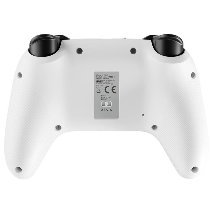 Rampage Hydra Kontroler gamingowy RGB bezprzewodowy pad biały