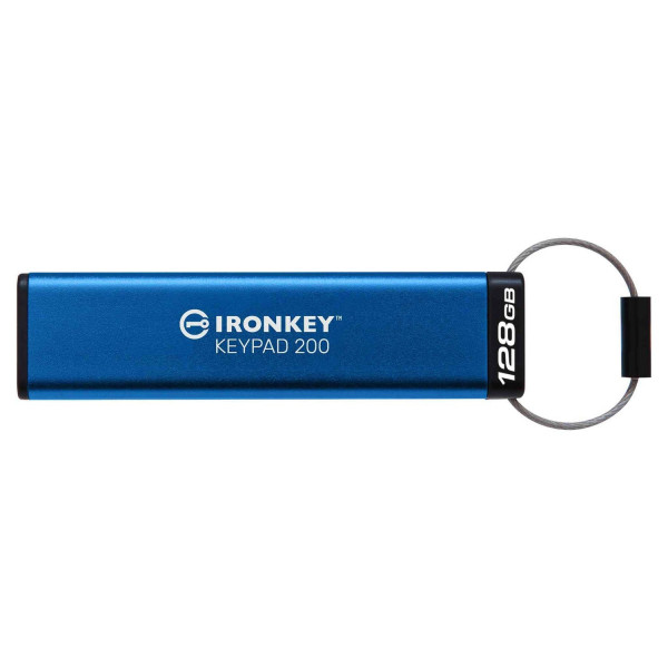 Kingston IronKey Keypad 200 128GB USB 3.0 AES Encrypted