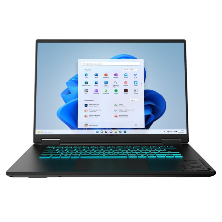 Laptop Gigabyte Gaming A16 3VHK3EE893SH R7 260 16" FHD+ 165Hz 16GB 512SSD RTX5060 DLSS 4 W11
