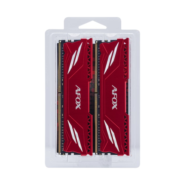 AFOX GAMING DDR4 2X8GB 3200MHZ CL16 XMP2 RED AFLD416PH1CAD