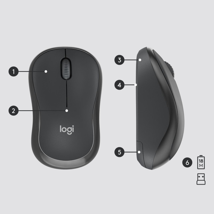 Zestaw LOGITECH MK295 Silent Wireless