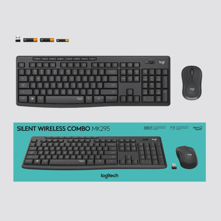 Zestaw LOGITECH MK295 Silent Wireless