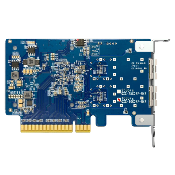QNAP QXG-10G2SF-NXE | 2-portowa sieciowa karta rozszerzeń 10GbE SFP+