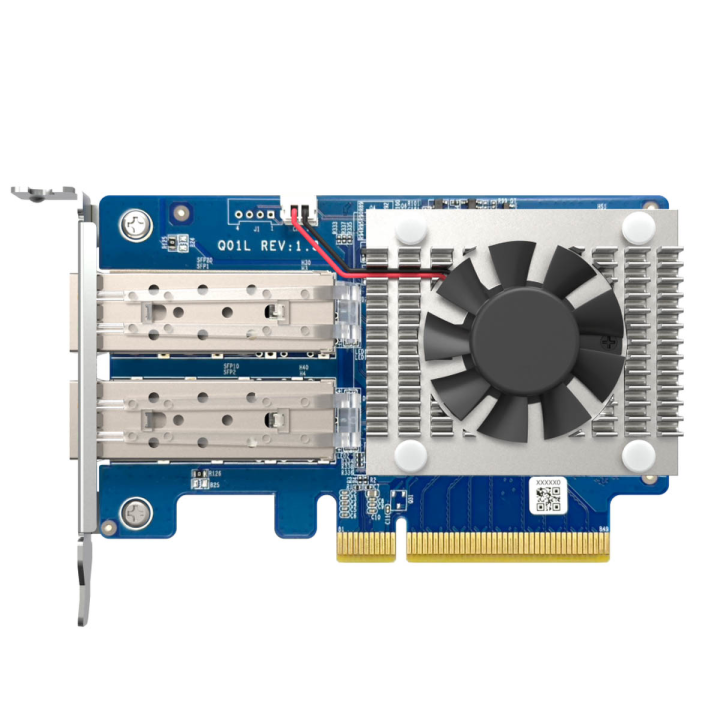 QNAP QXG-10G2SF-NXE | 2-portowa sieciowa karta rozszerzeń 10GbE SFP+