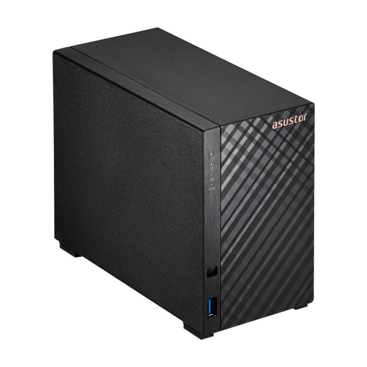NAS Asustor AS1102TL; Tower; 2x (3.5  SATA HDD); Realtek RTD1619B ; 1GB DDR4  1x 1GbE   1x USB 3.2  1x USB 2.0