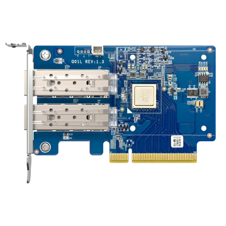 QNAP QXG-10G2SF-NXE | 2-portowa sieciowa karta rozszerzeń 10GbE SFP+