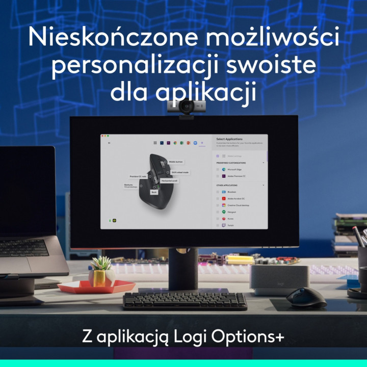 Logitech MX Master 3s SE Grafitowy