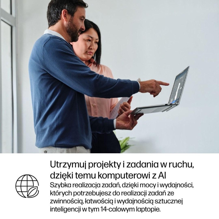 Laptop HP EliteBook 6 G1i 14 C51GFET Ultra 5 225U 14" FHD WLED 24GB 512SSD W11Pro