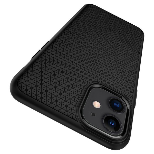 Spigen Liquid Air iPhone 11 czarny mat