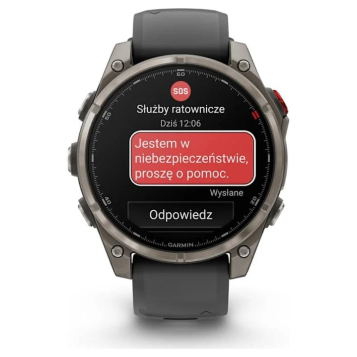 Garmin Fenix 8 Pro AMOLED 47mm Sapphire Tytanowy