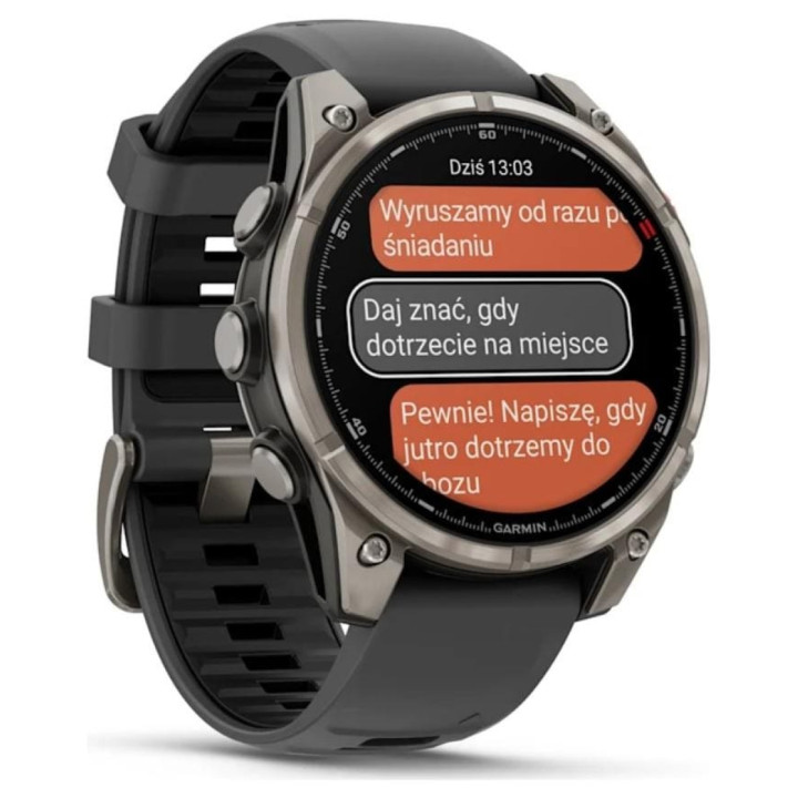 Garmin Fenix 8 Pro AMOLED 47mm Sapphire Tytanowy